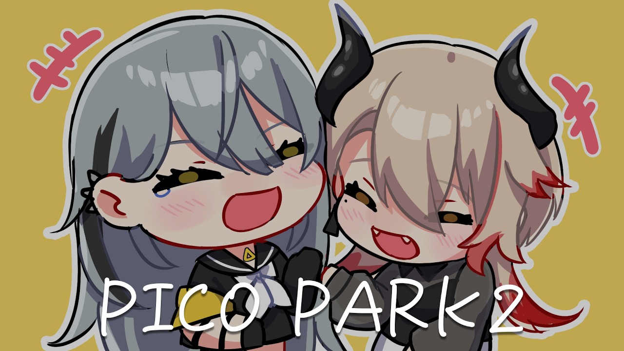 【 #picopark2 】どうしても遊びたくて  w/ 久那式リン【黒燿リラ / VEE】