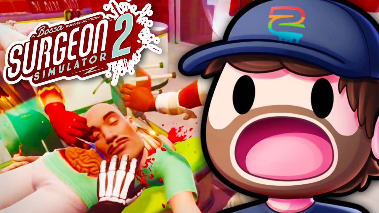 We Put The Arms on Backwards! - Surgeon Simulator 2 with Joel and Side!