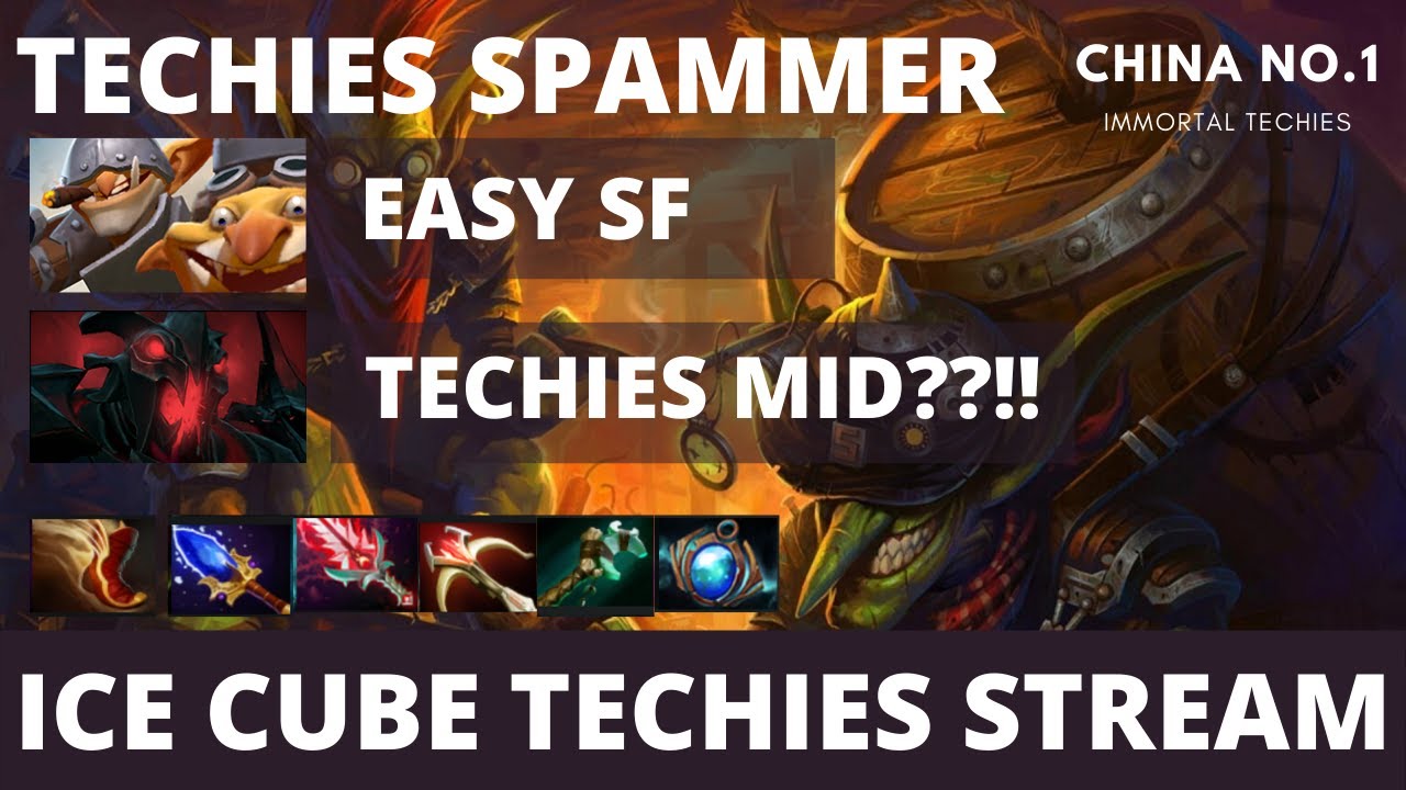 Dota 2 SEA mmr guide | The Divine techies Vs Divine SF | Ice Cube Techies Official | Stream #9