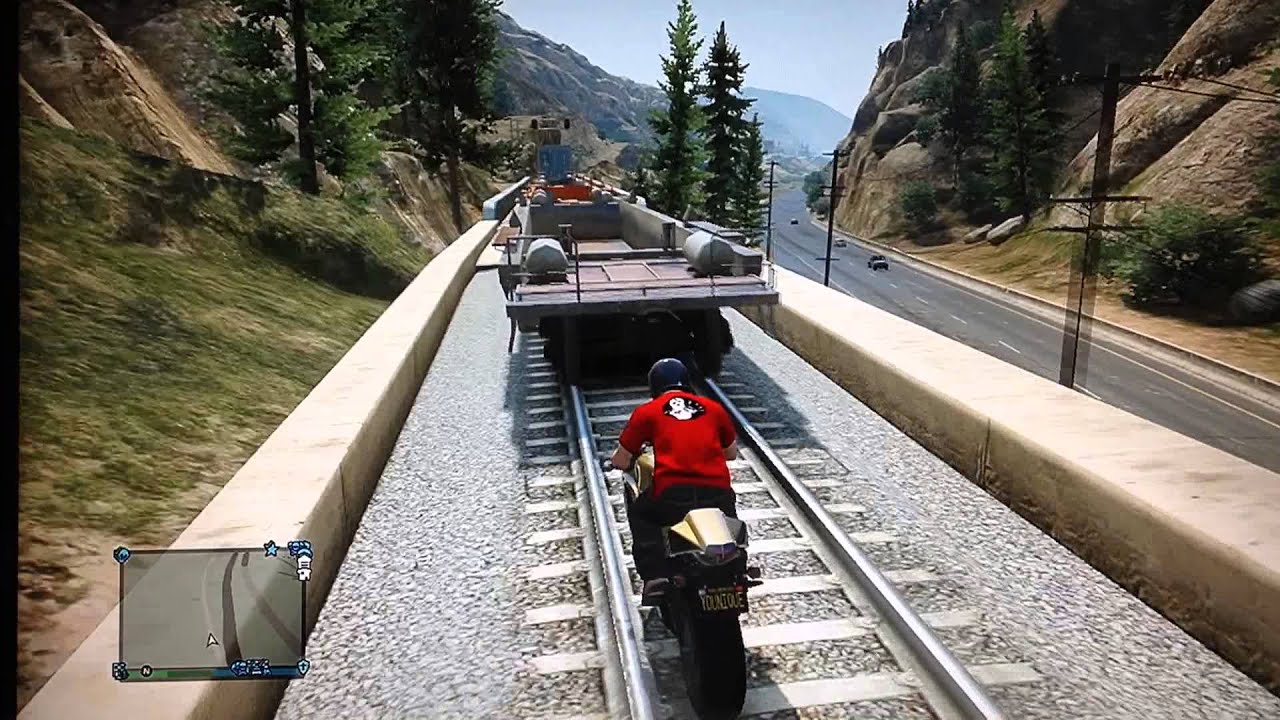 YouNique og hans Jernhest (Uh! Der kommer et tog) GTA5 Online