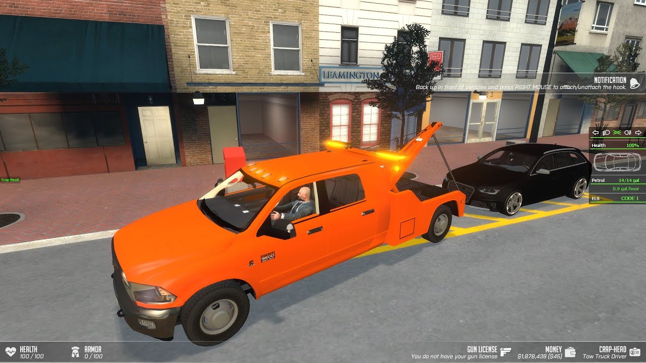 Tow Truck Driver Job 2 (Showcase Video)