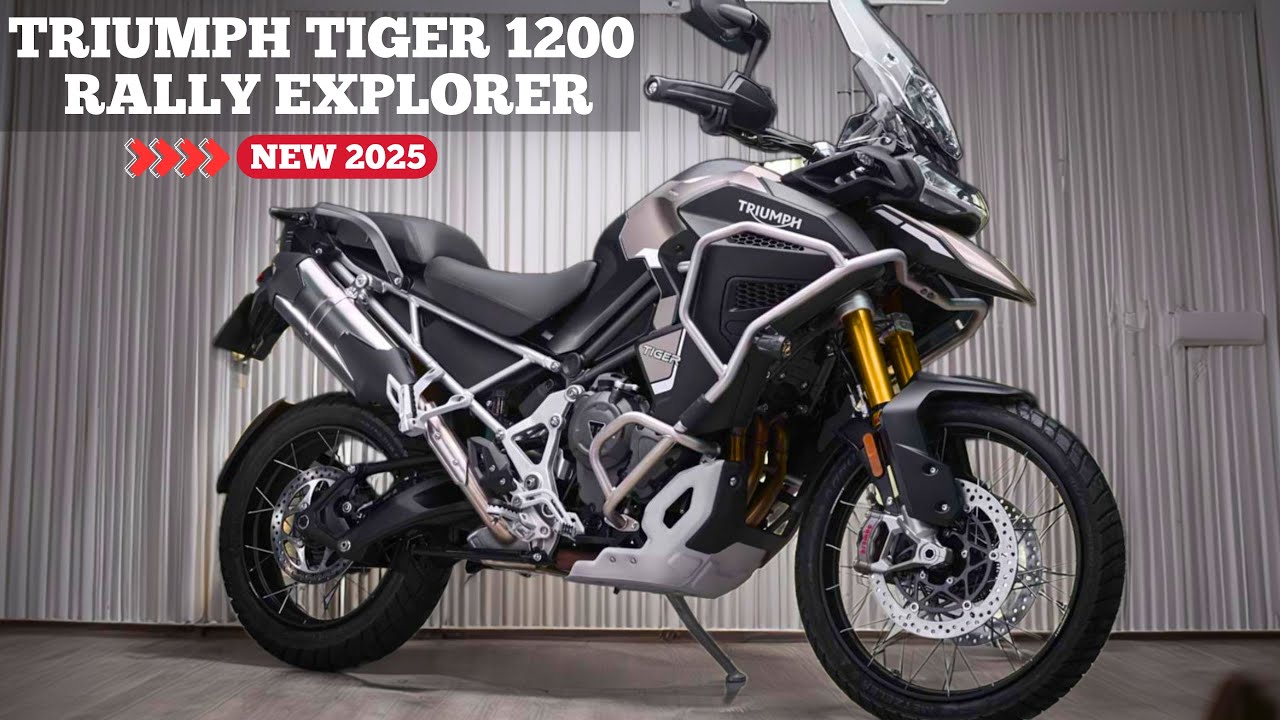 2025 TRIUMPH TIGER 1200 RALLY EXPLORER | Modern Design, Performance and Advanced Technology