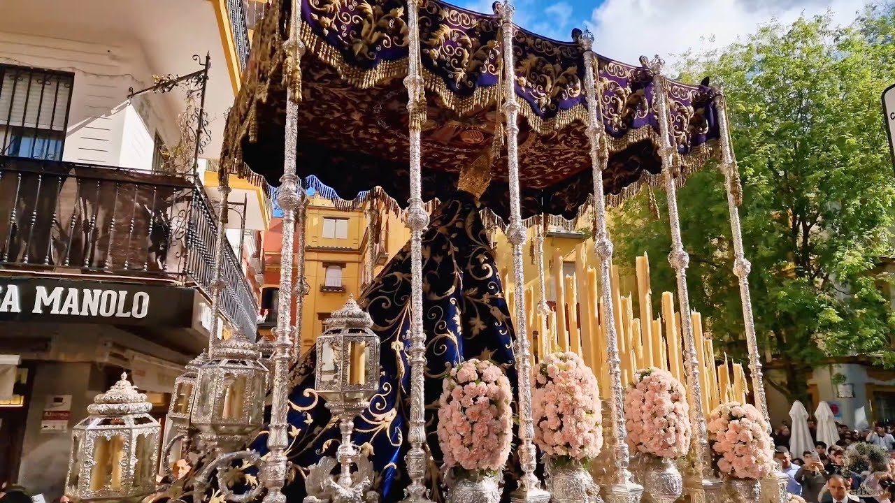 La Virgen del Subterráneo de la Cena por la Alfalfa el Martes Santo - La Virgen de las Angustias