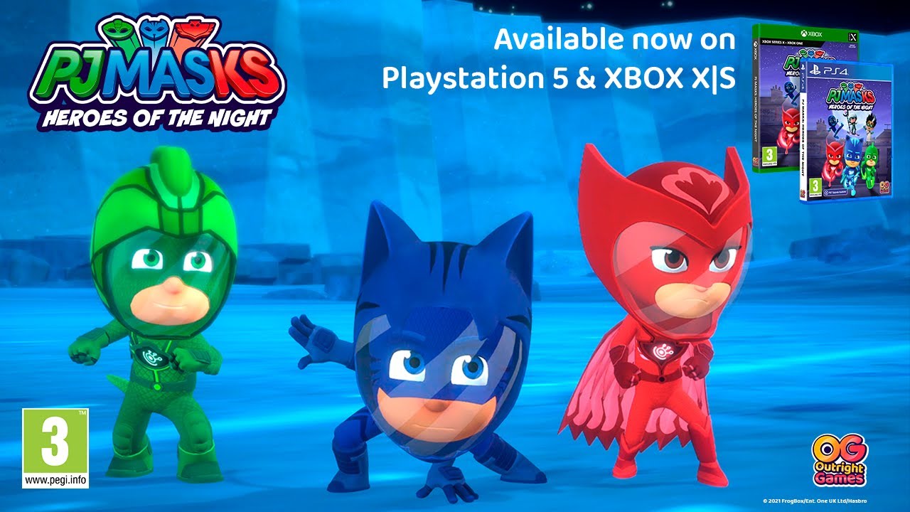 PJ Masks: Heroes of the Night | Available now on PlayStation 5 & Xbox X | S (PEGI)