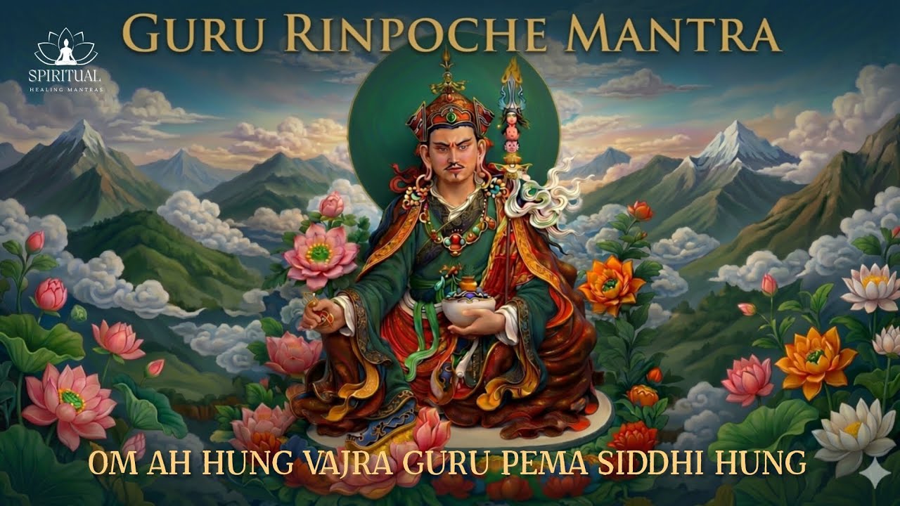 Powerful Guru Rinpoche Mantra | Om Ah Hung Vajra Guru Pema Siddhi Hung | Protection & Blessings