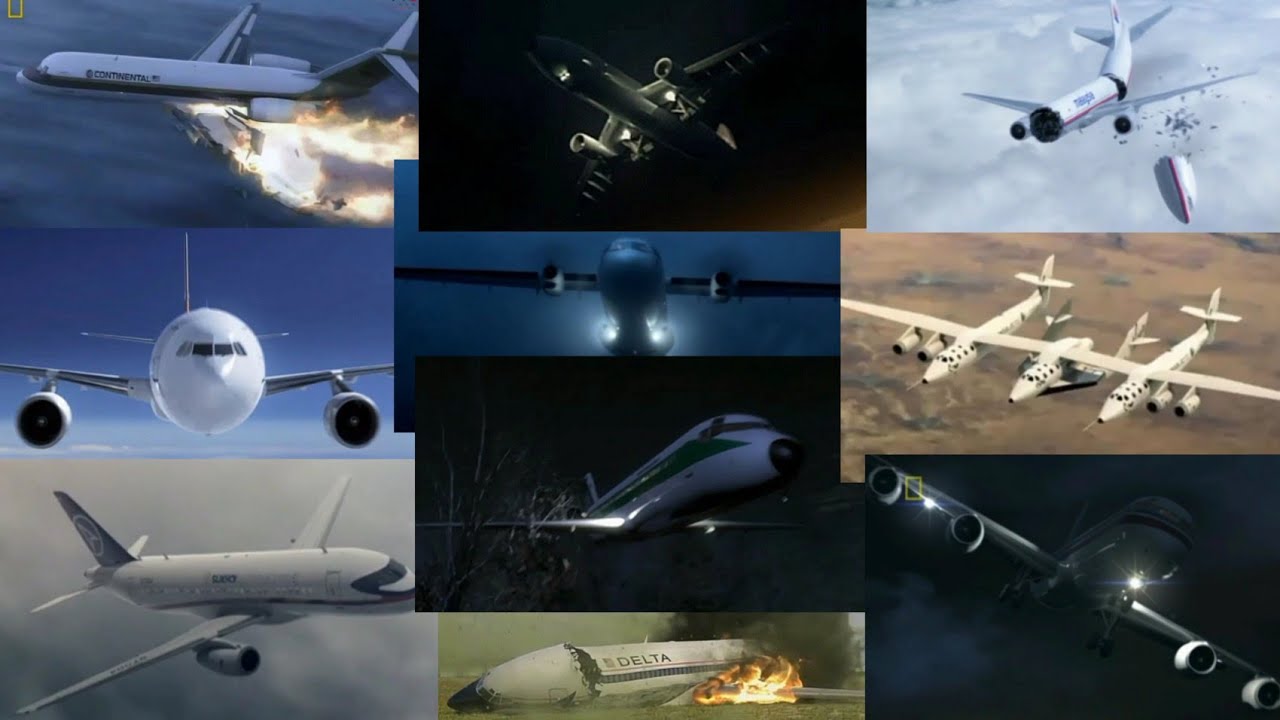 Air Crash Investigation Season 18 - All Crash /Landing Animations