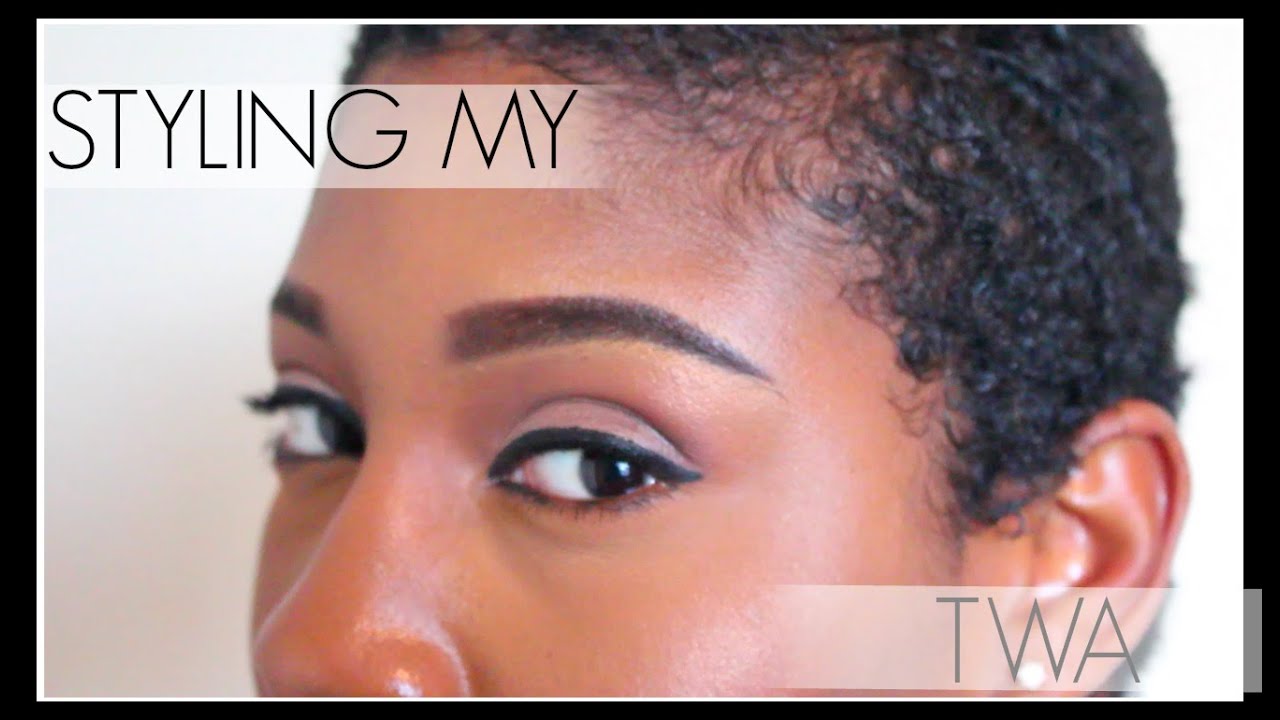 How I Style My Super Short TWA