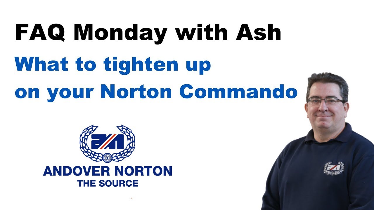 FAQ понедельника: что нужно подтянуть на моем Norton Commando (со звуком)