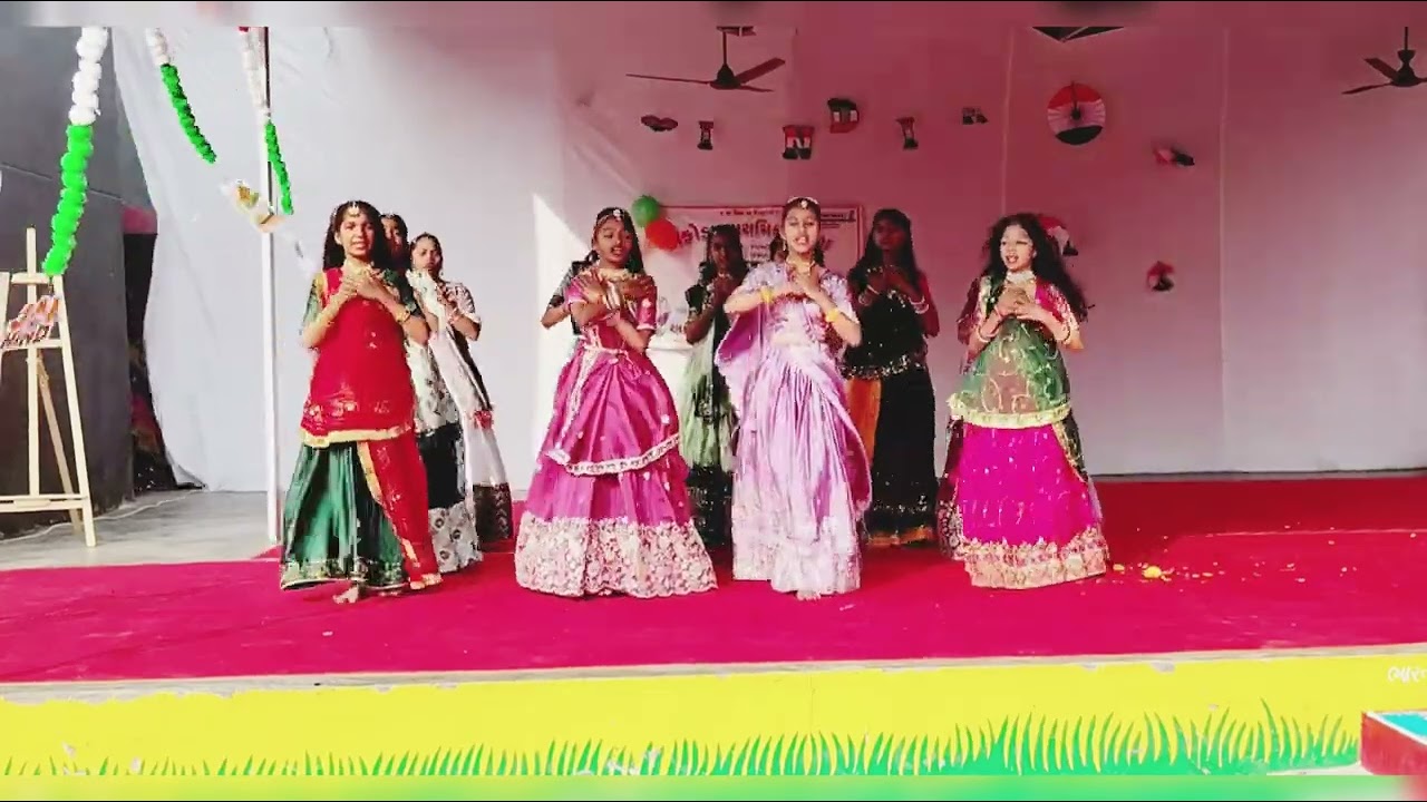 Zhanzhariyu Garba - Grade 7-8 Students | ઝાંઝરિયું - ધોરણ ૭-૮ ગરબા