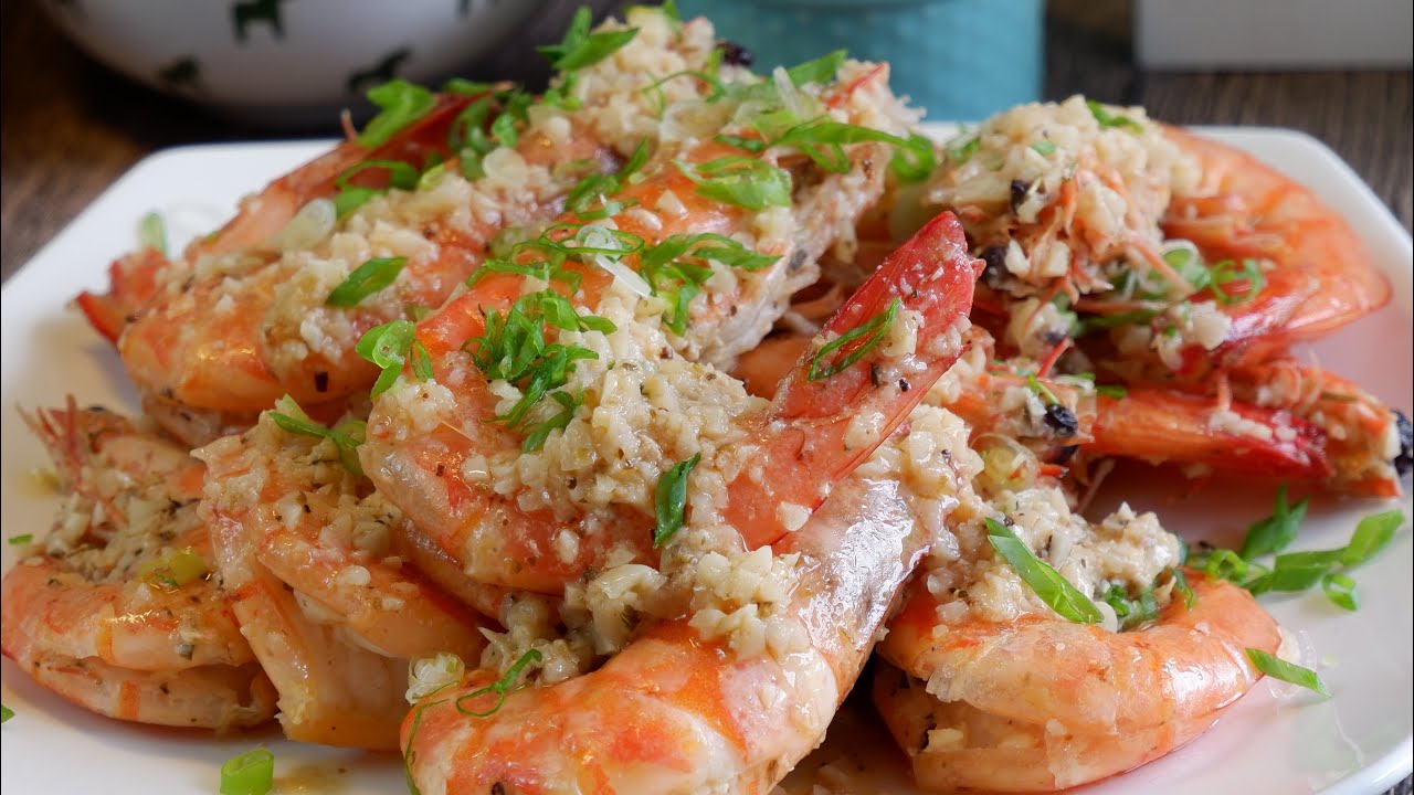 10 Min Meal: Super Easy Garlic Butter Shrimp • Delicious Prawn Recipe You can Make In 10 Minutes