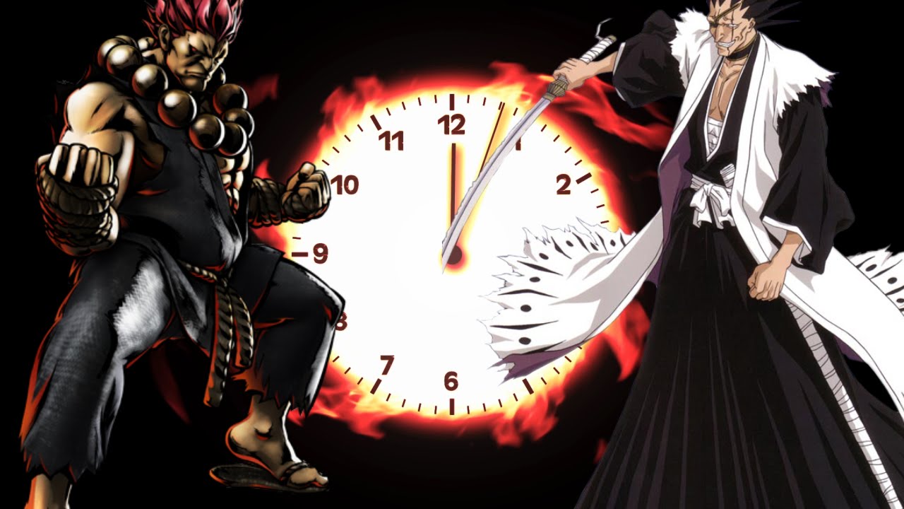 1 Minute Melee - Akuma Vs Kenpachi