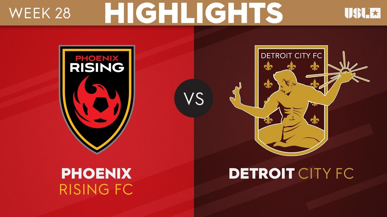 9.16.2023 | Phoenix Rising FC vs. Detroit City FC - Game Highlights