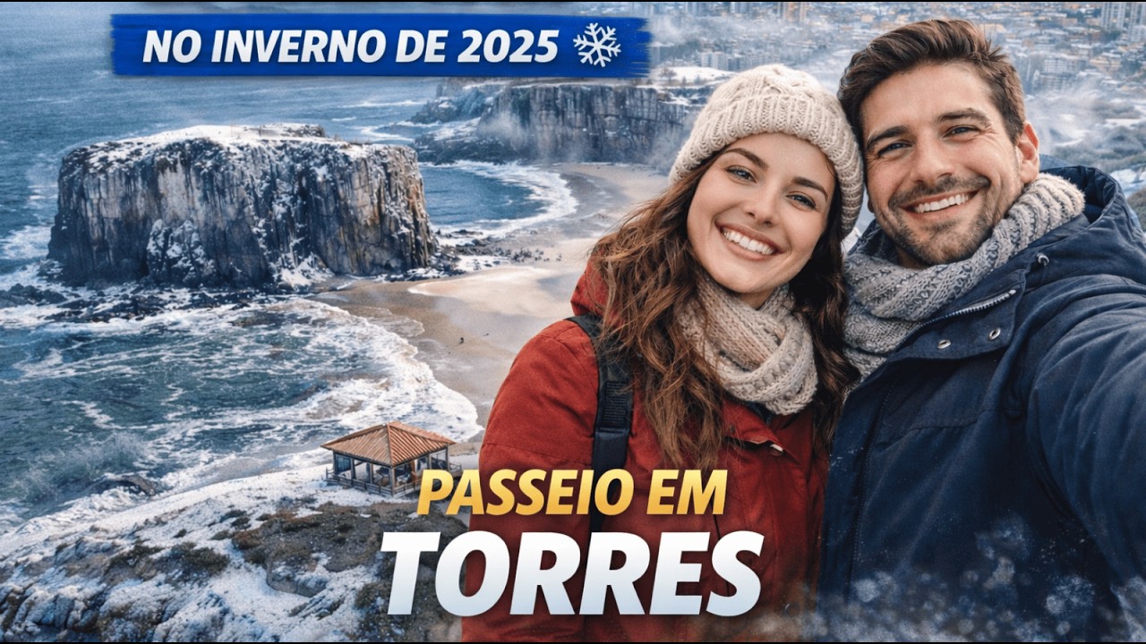 RIO GRANDE DO SUL - TORRES - PASSEIO DE INVERNO