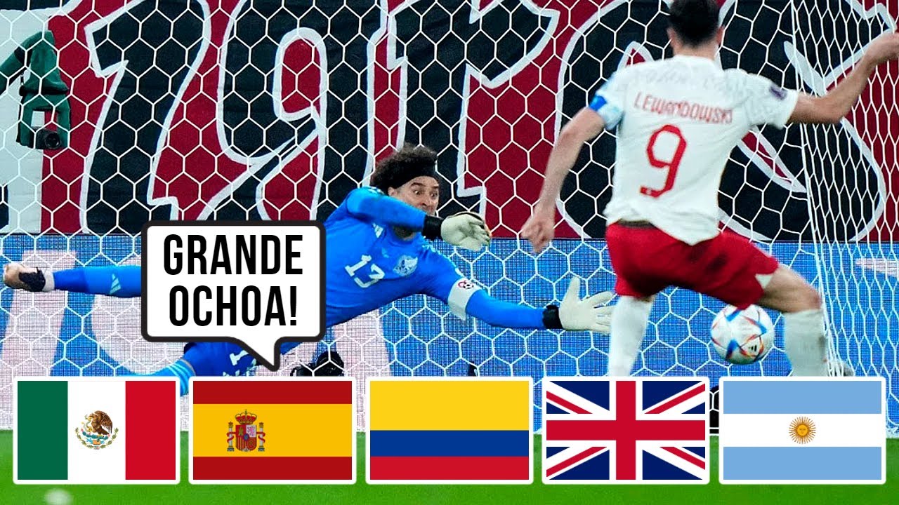 Así Narraron el Penal Atajado de Ochoa en Diferentes Países