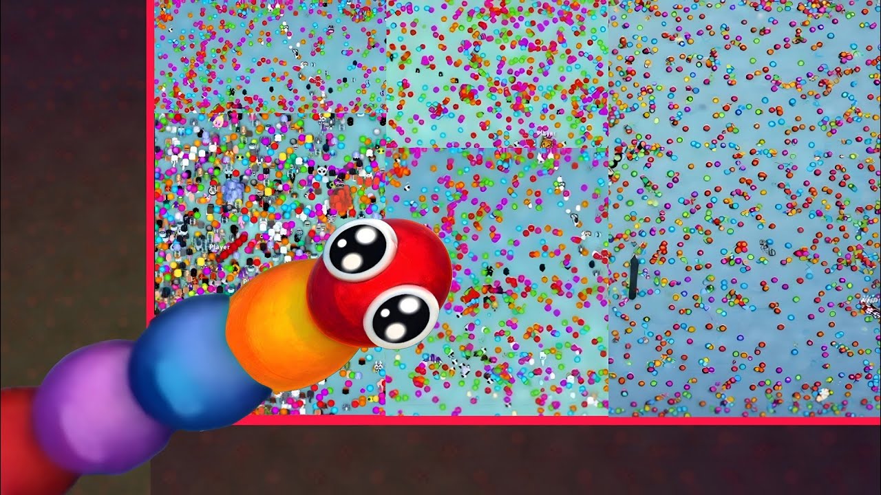 OMG 😱 RAINBOW SNAKE SKIN is TOO OP! 🐍 Snake.io Pro Max Level Gameplay