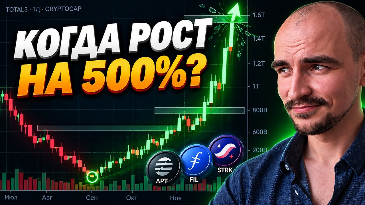 Альткоины уже дали +200%. Но настоящий рост ещё впереди