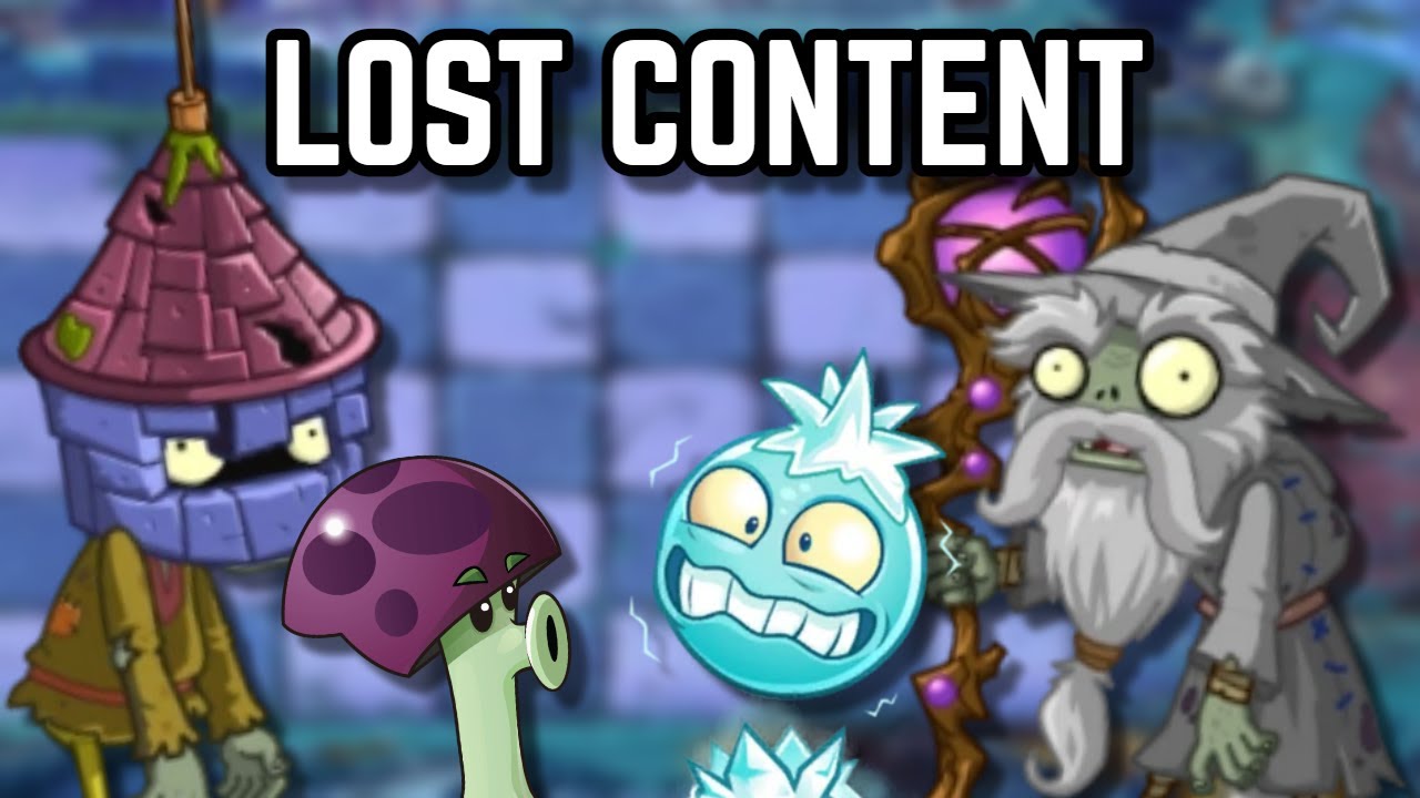 The Unused Content of Plants vs. Zombies 2