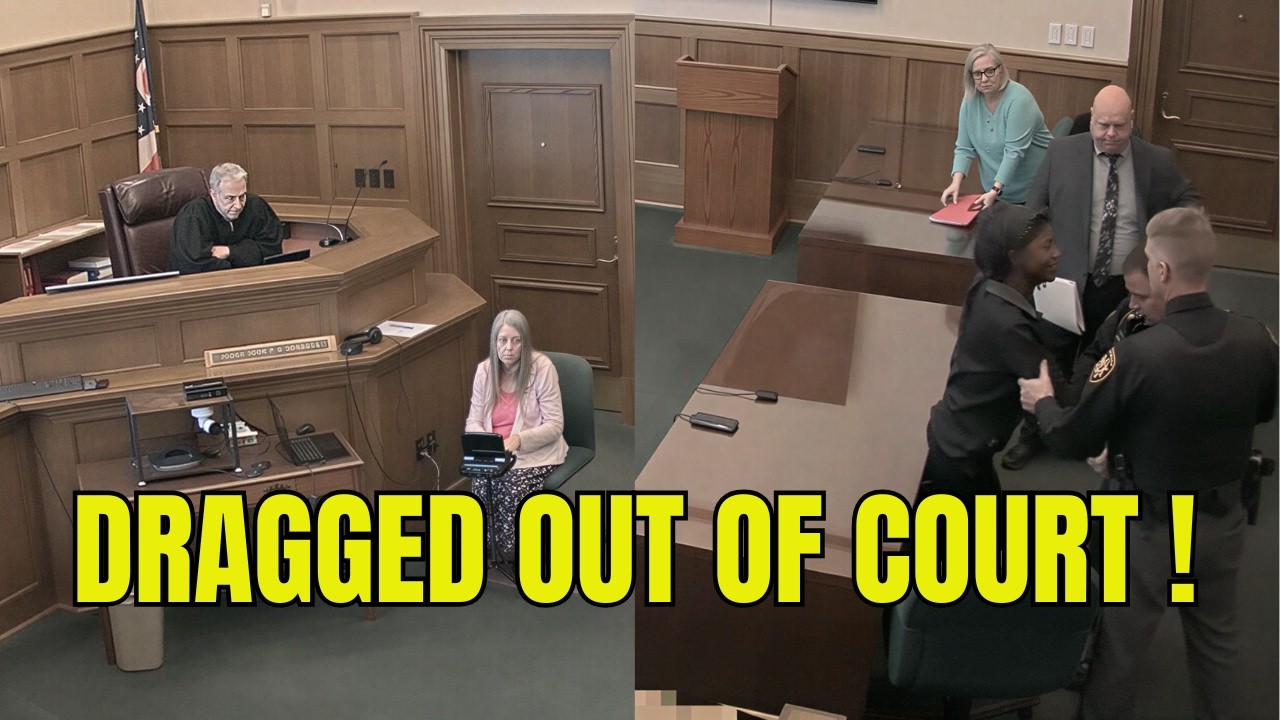ENTITLED DEFENDANT Gets DRAGGED OUT OF COURT to JAIL!