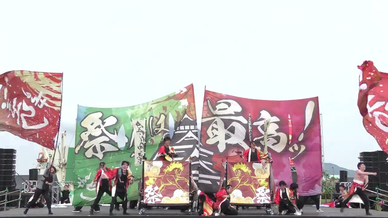 【4K】&rdquo;決勝演舞&rdquo;the Shot!（かごしま春祭大ハンヤ2024）