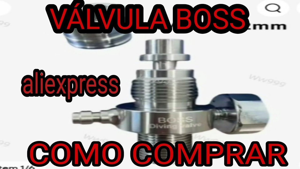 COMO PEDIR SUA VALVULA BOSS