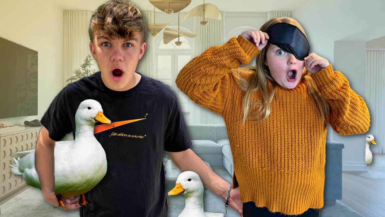 Hiding 200 DUCKS in our HOUSE!