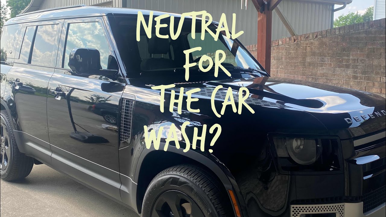 Taking the Land Rover Defender Through an Automatic Car Wash
