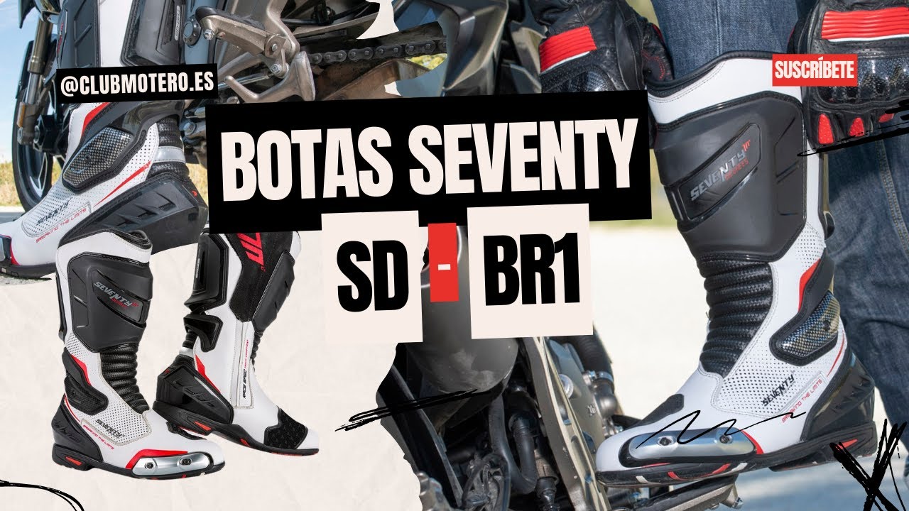 Máxima Seguridad y Estilo  Reseña de las Botas Racing SD-BR1 de Seventy-70