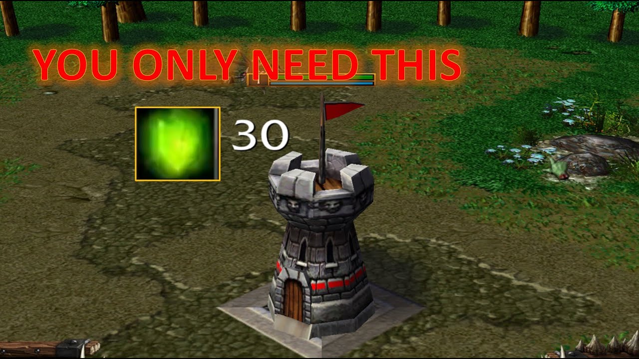 WARCRAFT III TOWER SURVIVOR | TUTORIAL ON HOW TO WIN THIS GAME