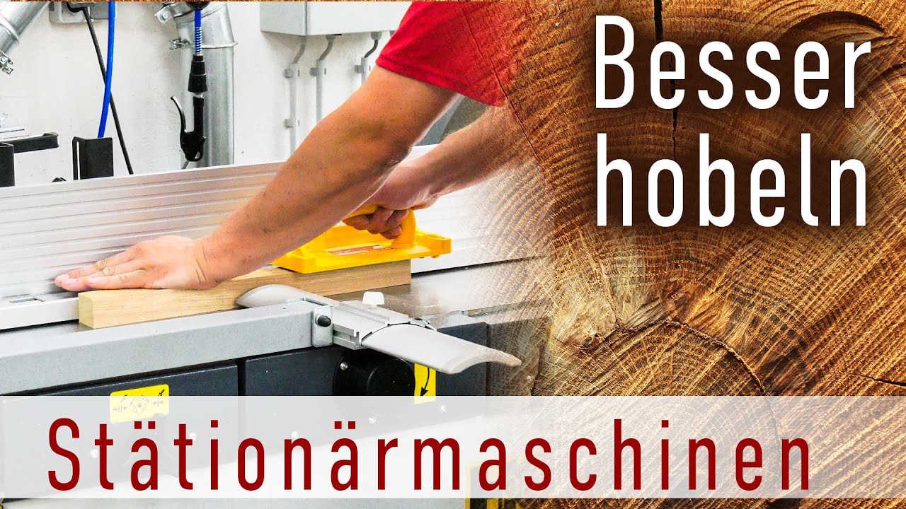 Besser hobeln &ndash; So k&ouml;nnt ihr mit einfachen Mitteln sicherer und besser hobeln.