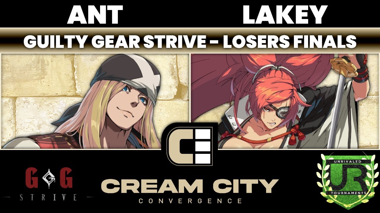 Cream City Convergence 2025 LOSERS FINALS - ant (Axl Low) vs Lakey (Baiken) - Guilty Gear Strive