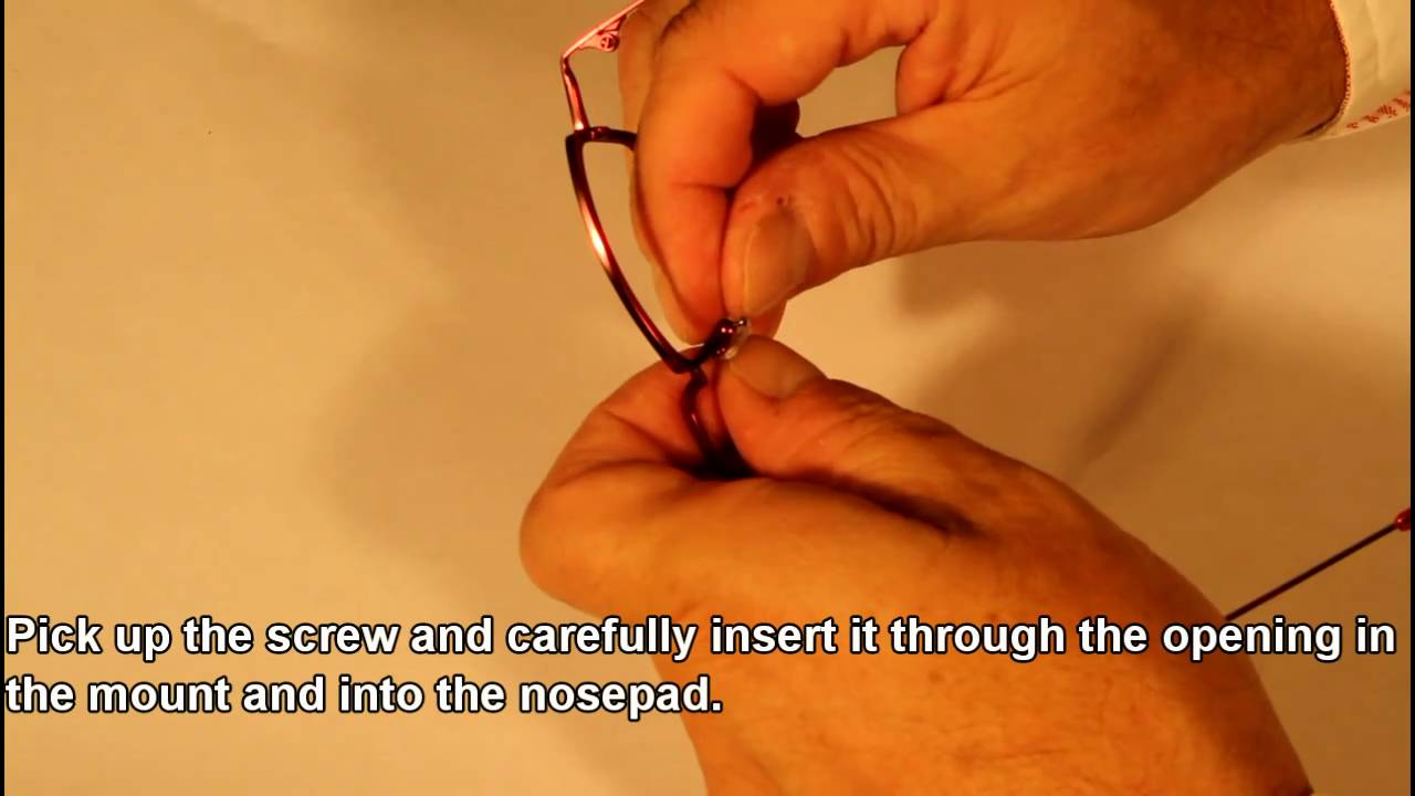 Different Types of Nose Pads (and How to Change Them). Glasses Repairs Made Easy.
