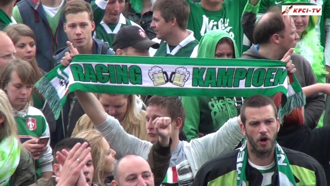 Groen witte legioen Racing Mechelen te Izegem