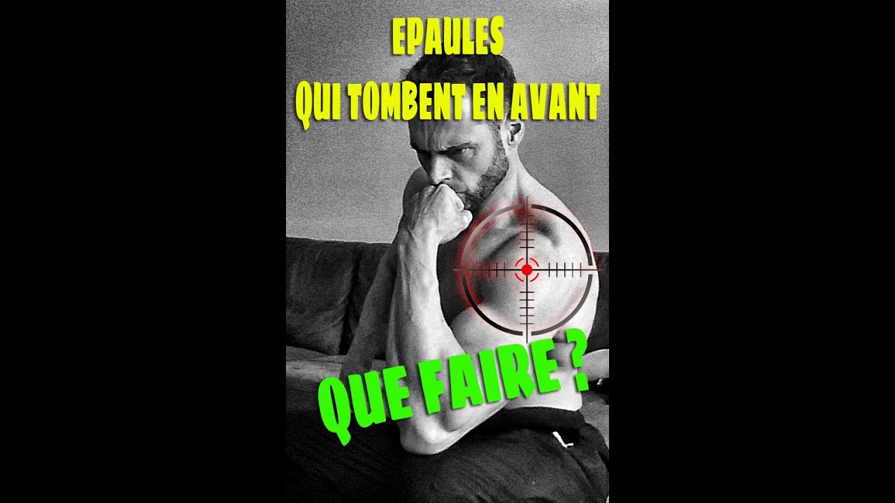 REDRESSE TES ÉPAULES !