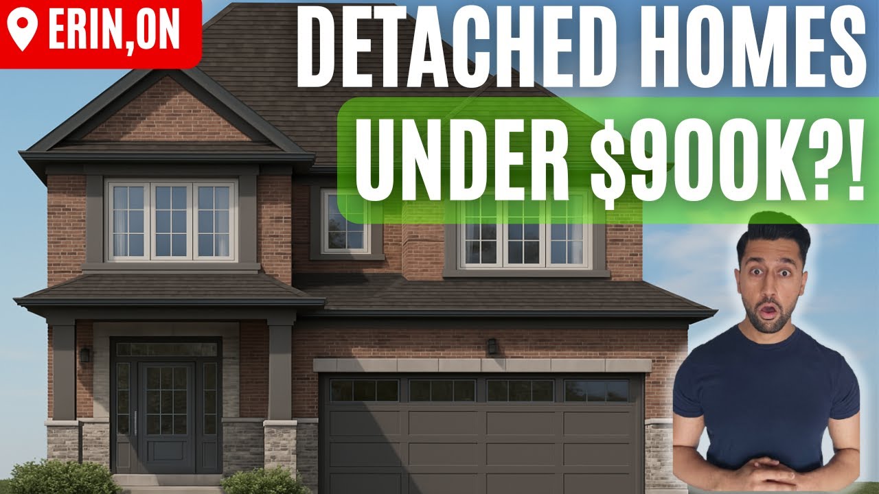 Own A Detached Home For The Price Of A Townhouse! Stunning Model Home Tour in Erin, ON