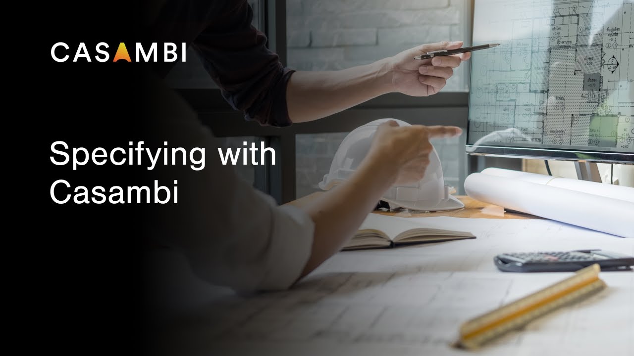Specifying with Casambi