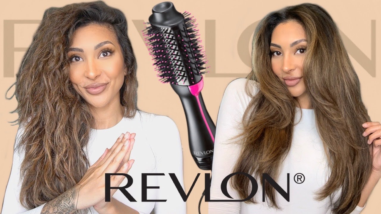 REVLON ONE STEP HAIR DRYER REVIEW ON THICK, COURSE, CURLY/WAVY HAIR