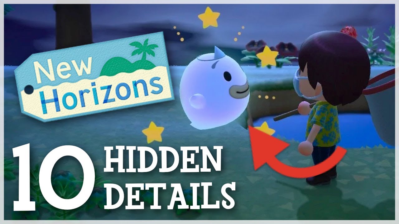 10 скрытых деталей, которые вы не знаете в Animal Crossing New Horizons