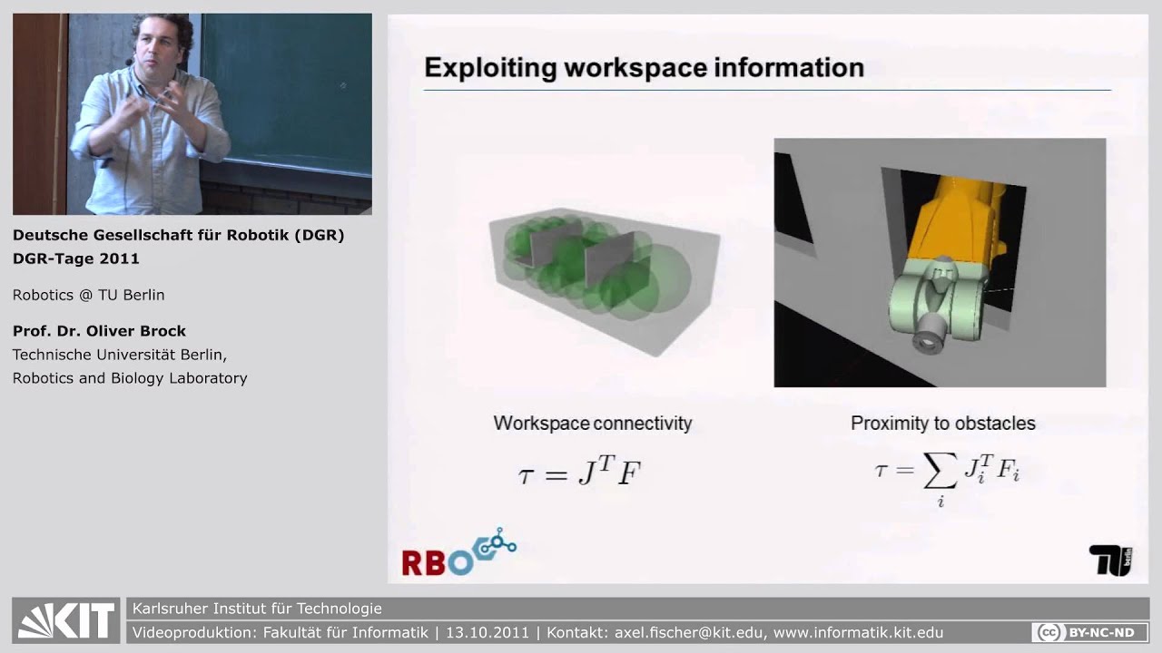Robotics @ TU Berlin