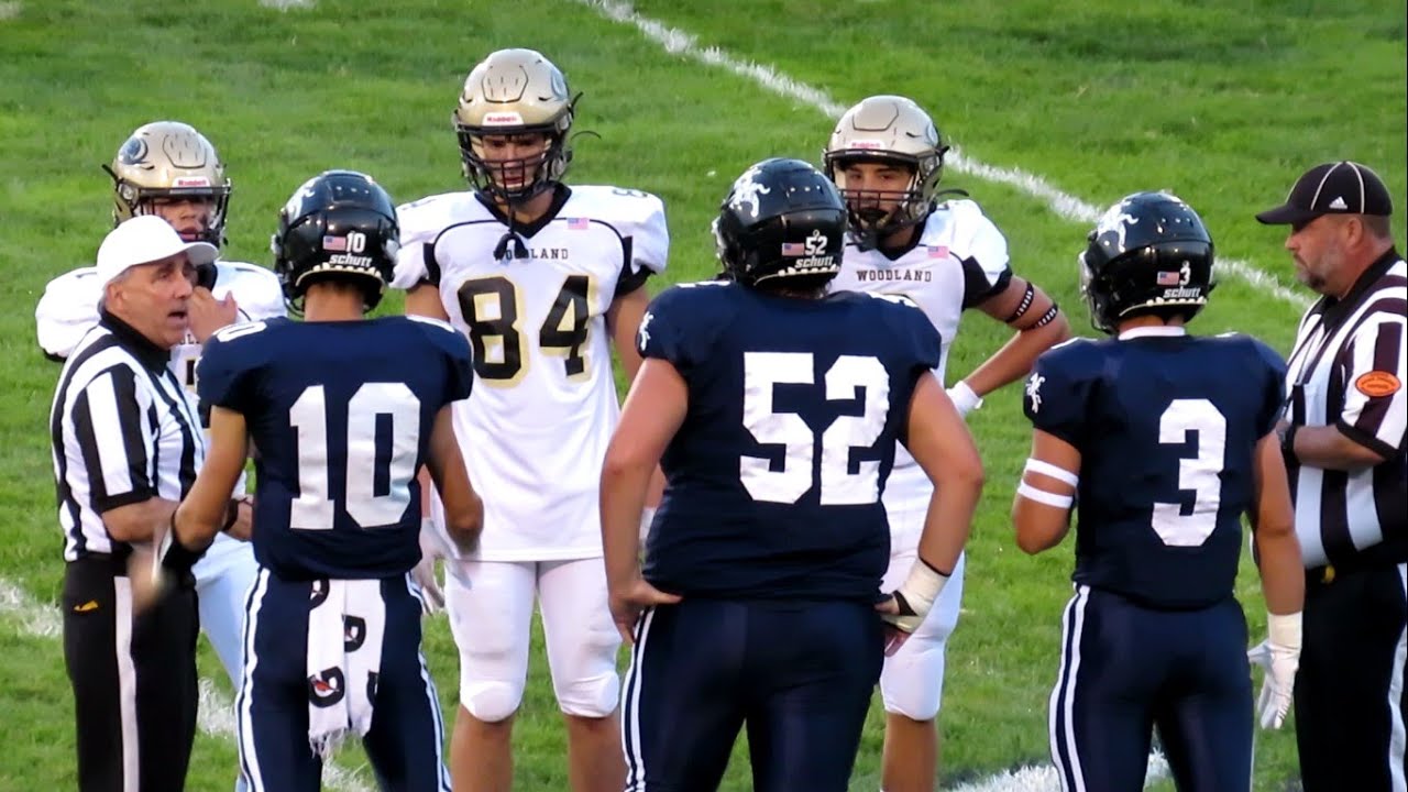Woodland Regional Hawks vs Ansonia Chargers - High School Varsity Football Game - September 16, 2022