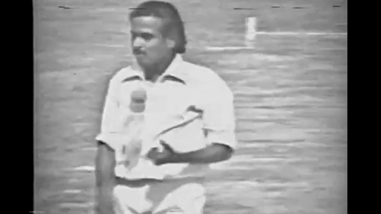 Javed Miandad Batting vs India 3rd ODI at Sahiwal Nov 03 1978