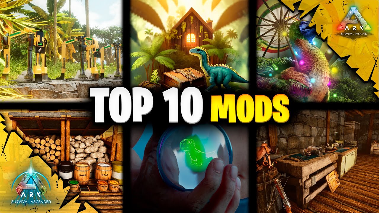TOP 10 MODS de Ark Survival