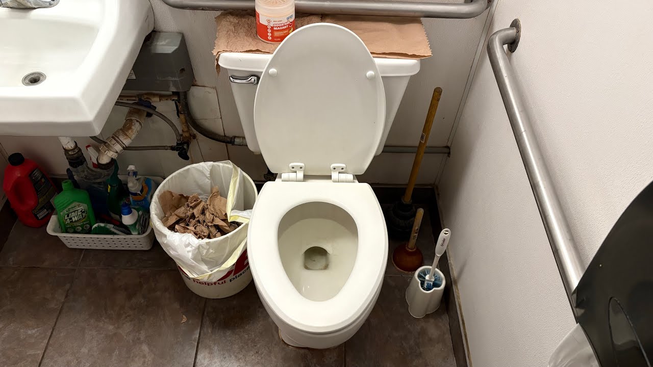 1980s Briggs Handicapped Conserver toilet