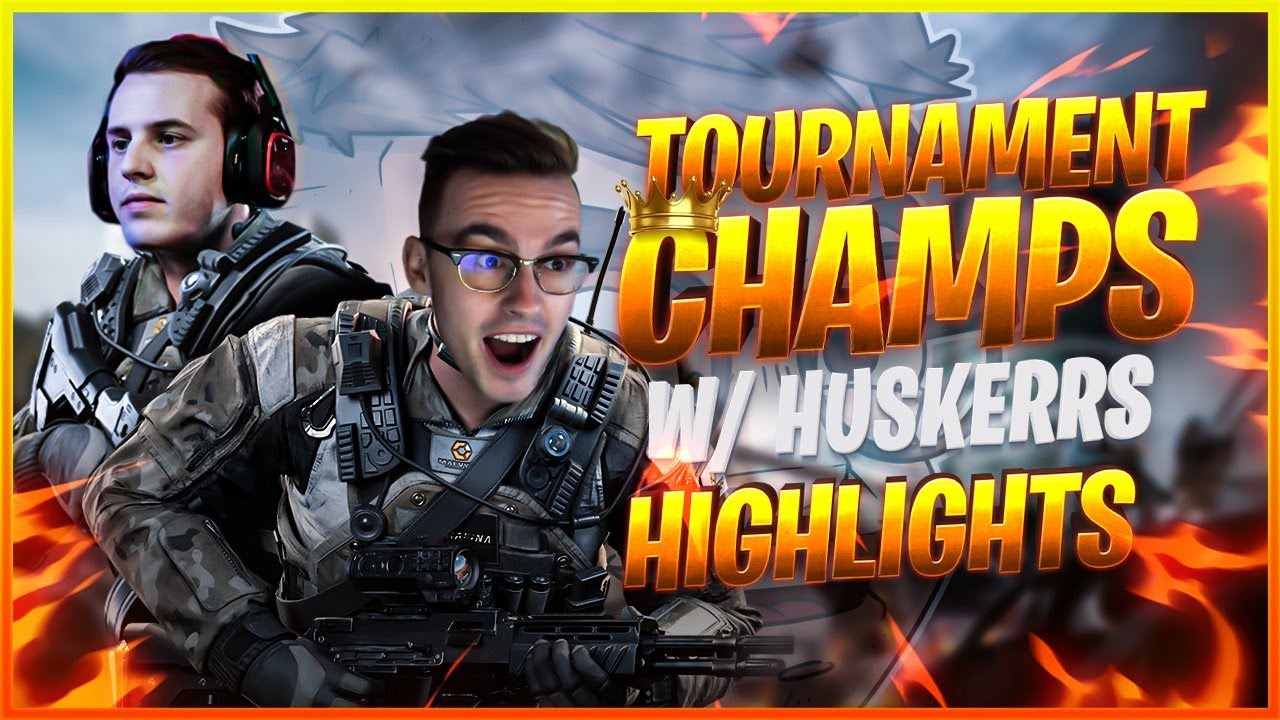 WARZONE TOURNAMENT CHAMPS w/ HUSKERRS HIGHLIGHTS