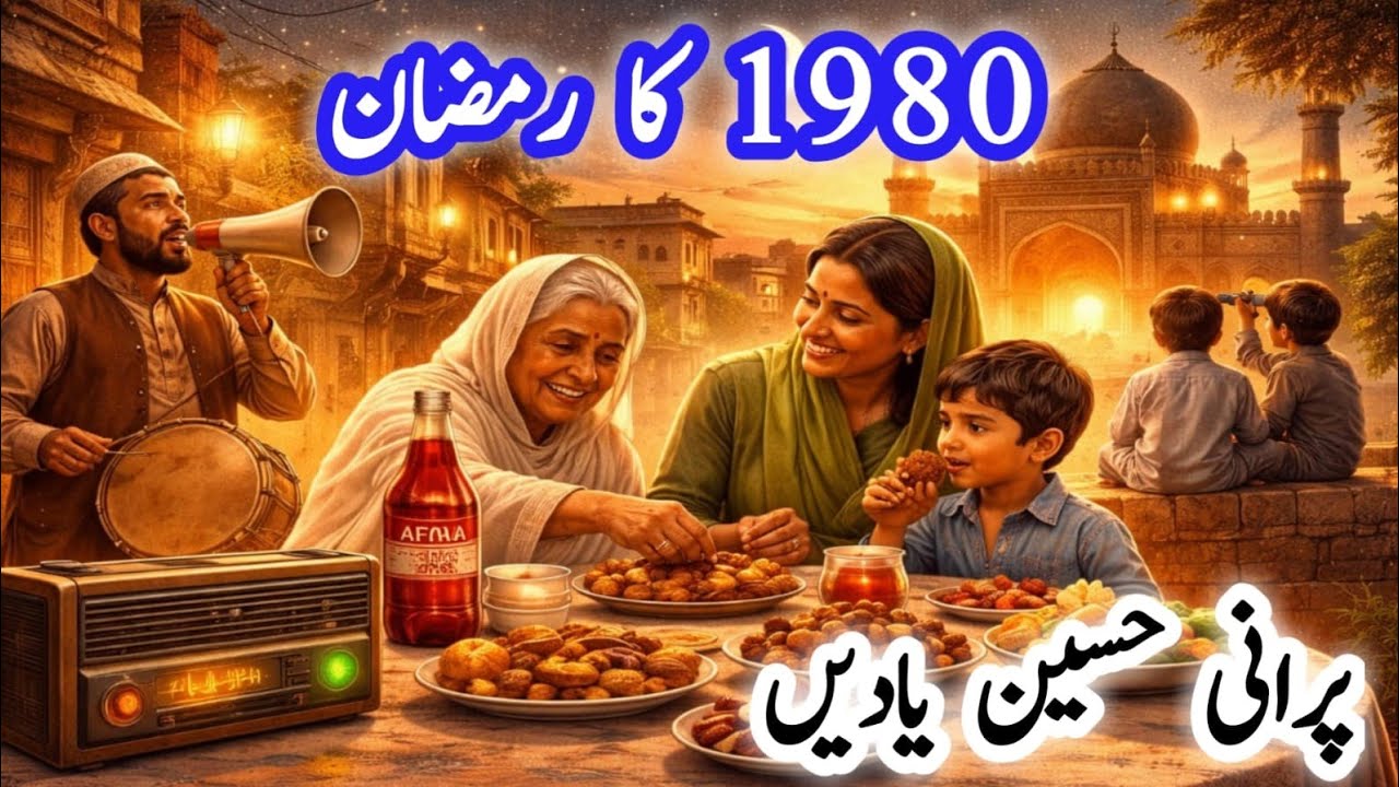Ramadan memories in 1980 | old days of ramadan | purane zamane ka ramadan | golden baatain