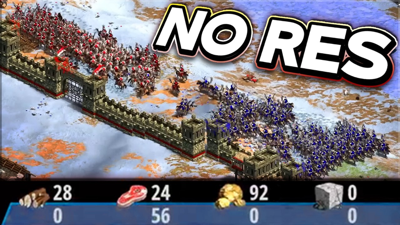 They Ran Out of Resources