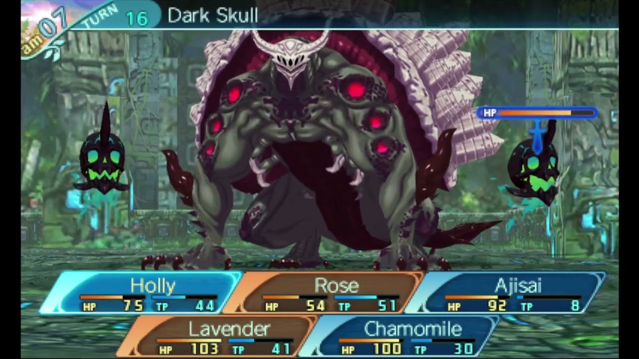 Etrian Odyssey Nexus ~ Guild Bouquet vs Shellbeast (Heroic)