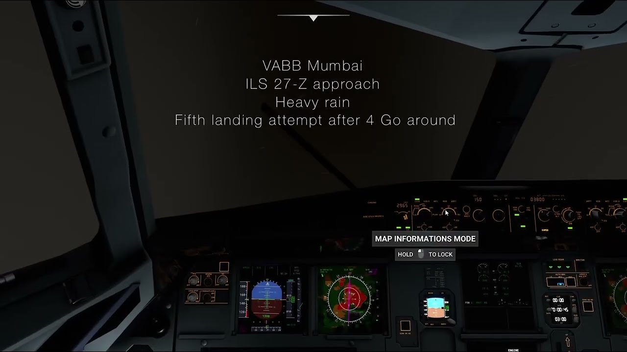 VABB Chhatrapati Shivaji Maharaj International Airport landing airbus a321