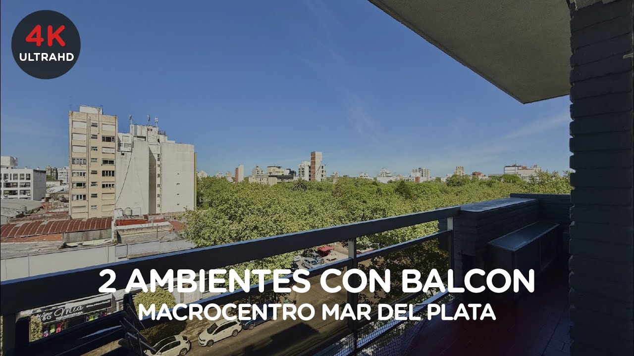 🏡 Departamento 2 Ambientes con Balcón Externo en Mar del Plata | Macrocentro #7424075