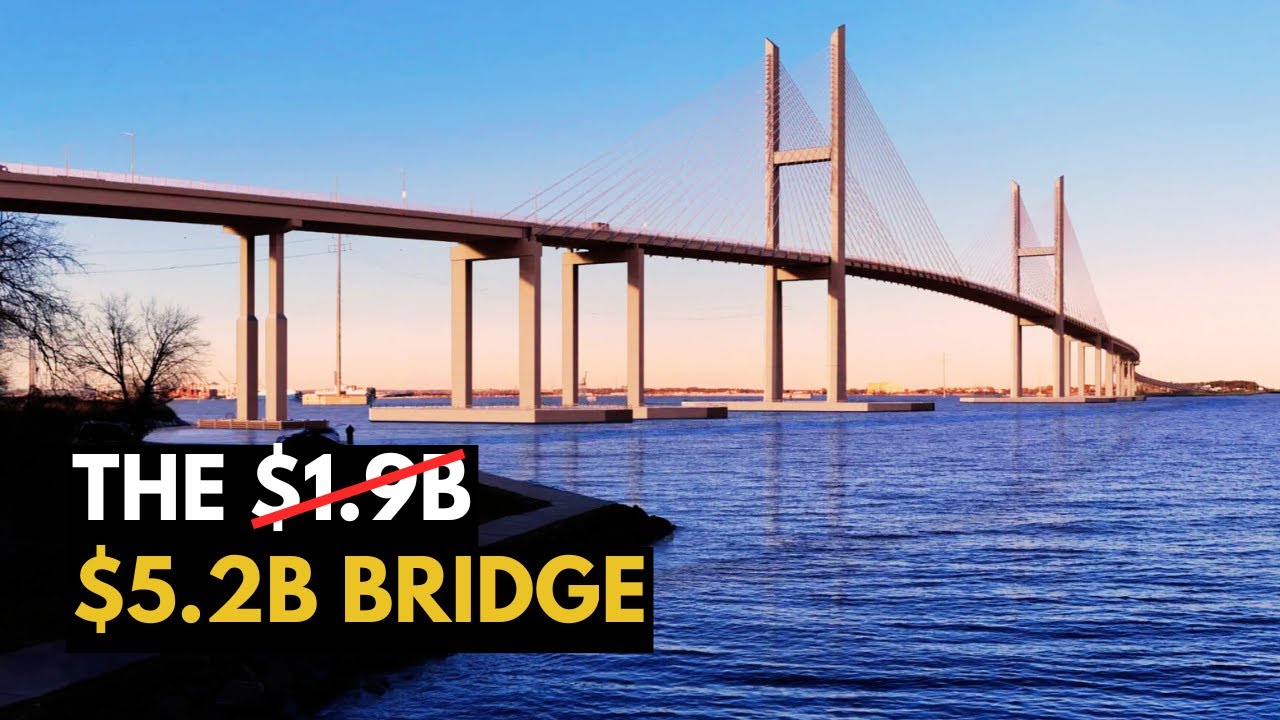 Внутри реконструкции моста Фрэнсиса Скотта Ки стоимостью 5,2 млрд долларов