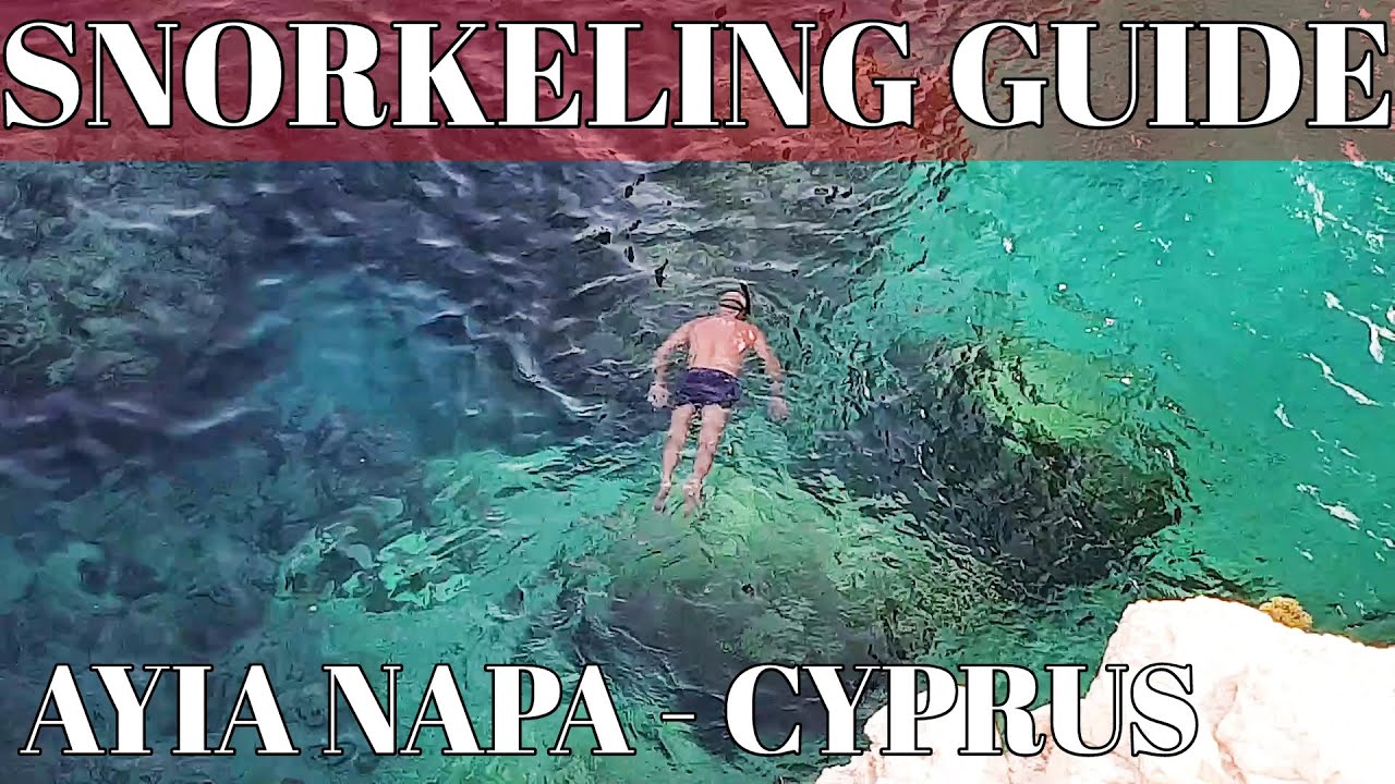 AYIA NAPA SNORKELING GUIDE CYPRUS GOPRO